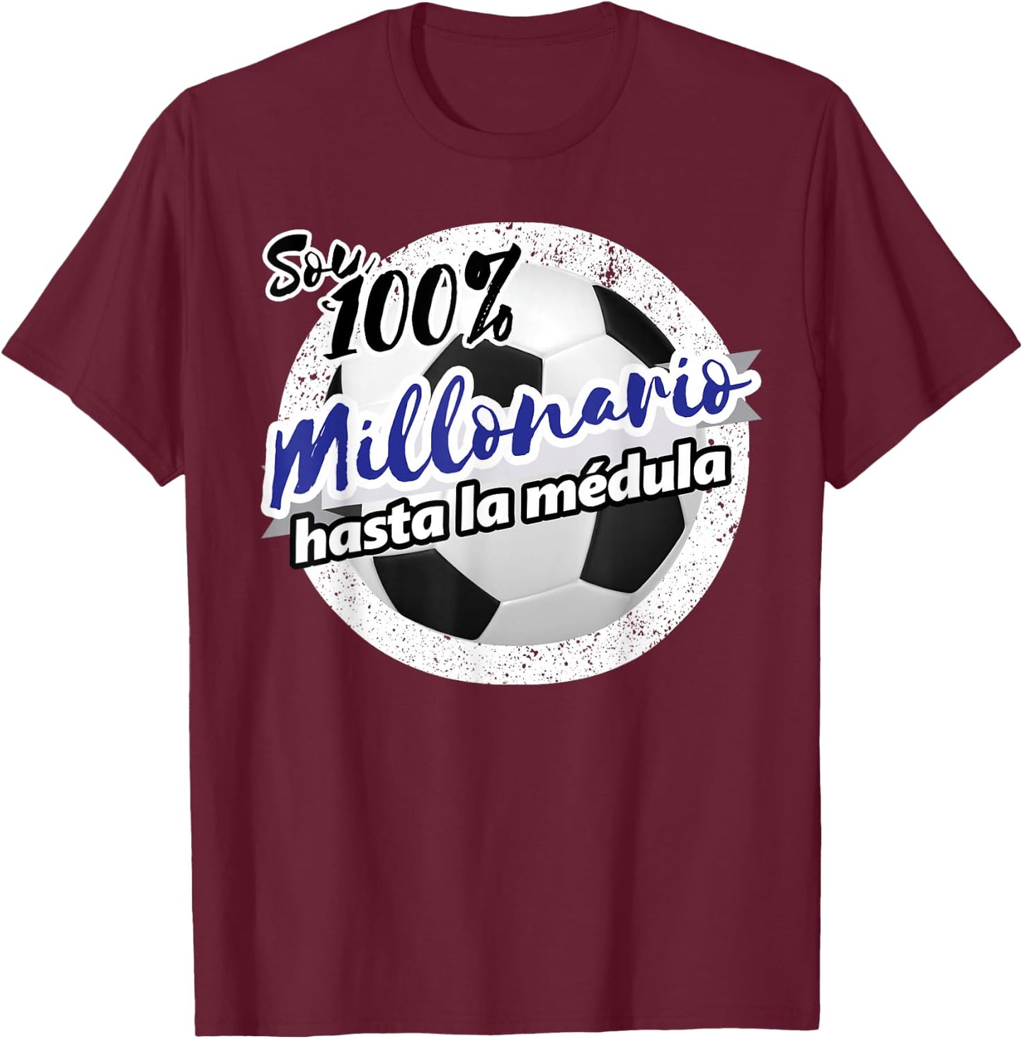 Millonario albiazul Colombian Colombia Futbol Cool T-Shirt - T-Shirt | Maroon