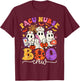PACU Boo Crew Costume Funny Nurse Ghost Halloween T-Shirt - T-Shirt | Maroon