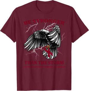 Be Stronger Than The Storm Antiphospholipid Syndrome T-Shirt - T-Shirt | Maroon