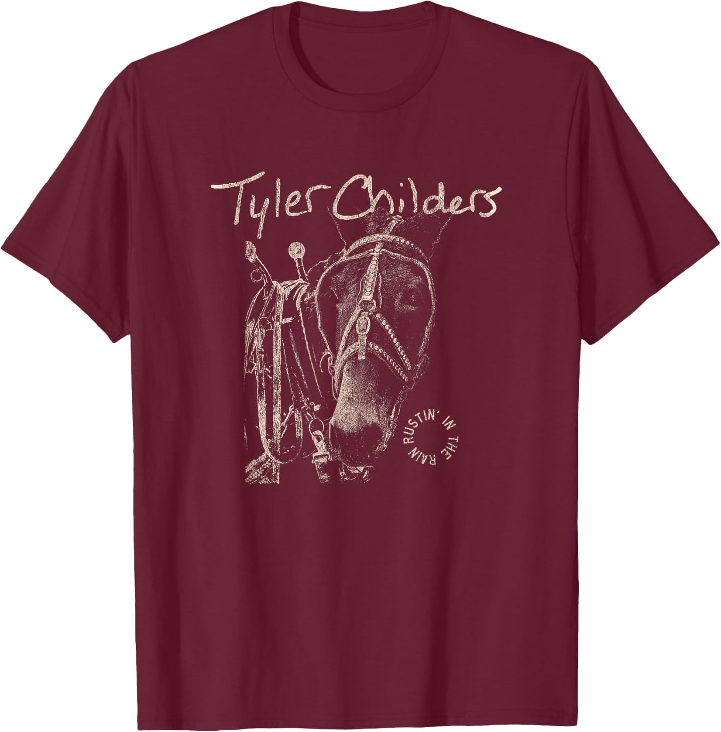 Tyler Childers - Mule T-Shirt - T-Shirt | Maroon