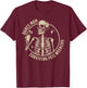 Dance Mom Surviving Comp Weekend Skeleton T-Shirt - T-Shirt | Maroon