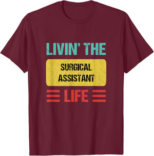 Surgical Assistant T-Shirt - T-Shirt | Maroon