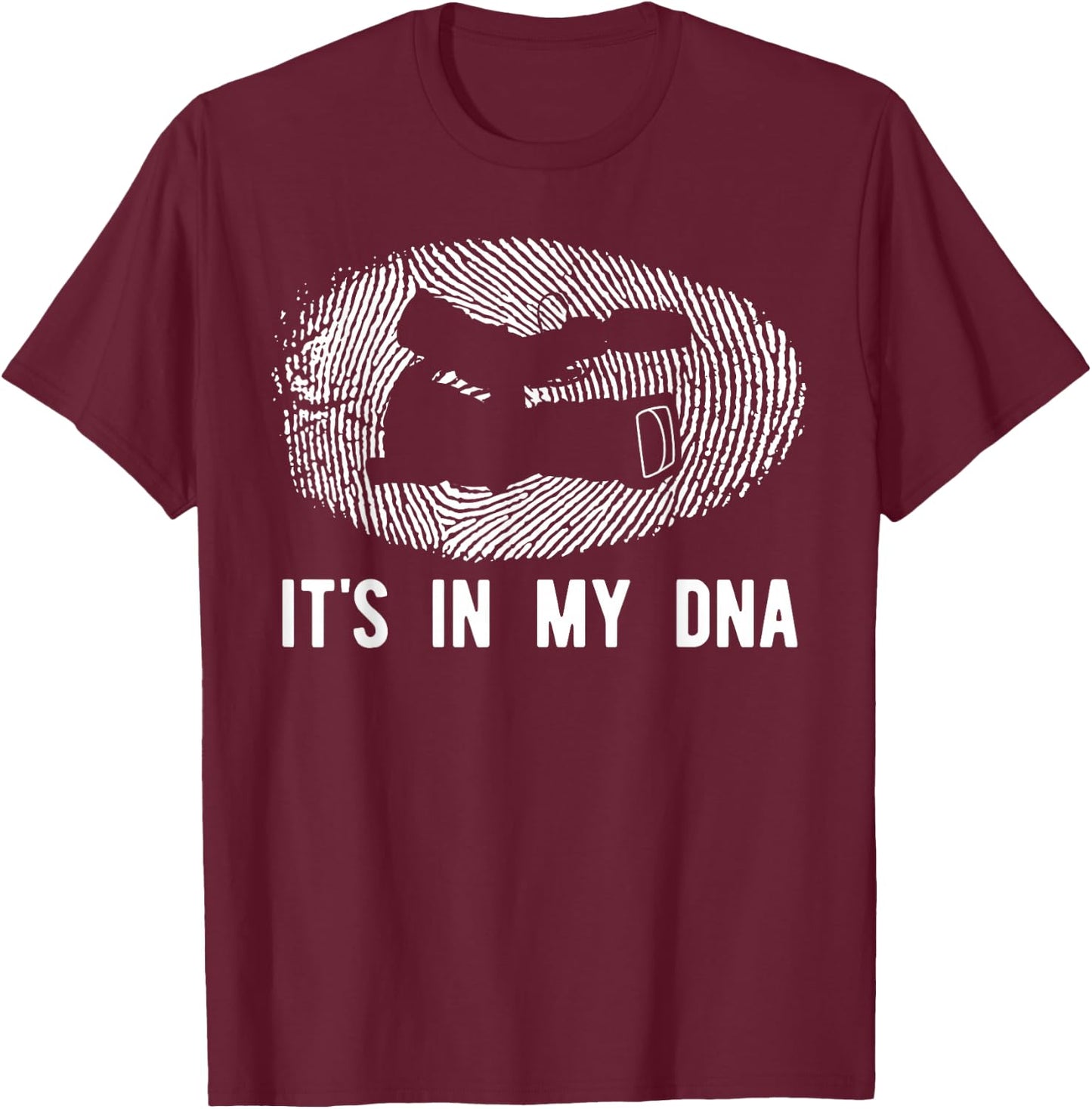 Cameraman In My Genes Video Camera videographer T-Shirt - T-Shirt | Maroon