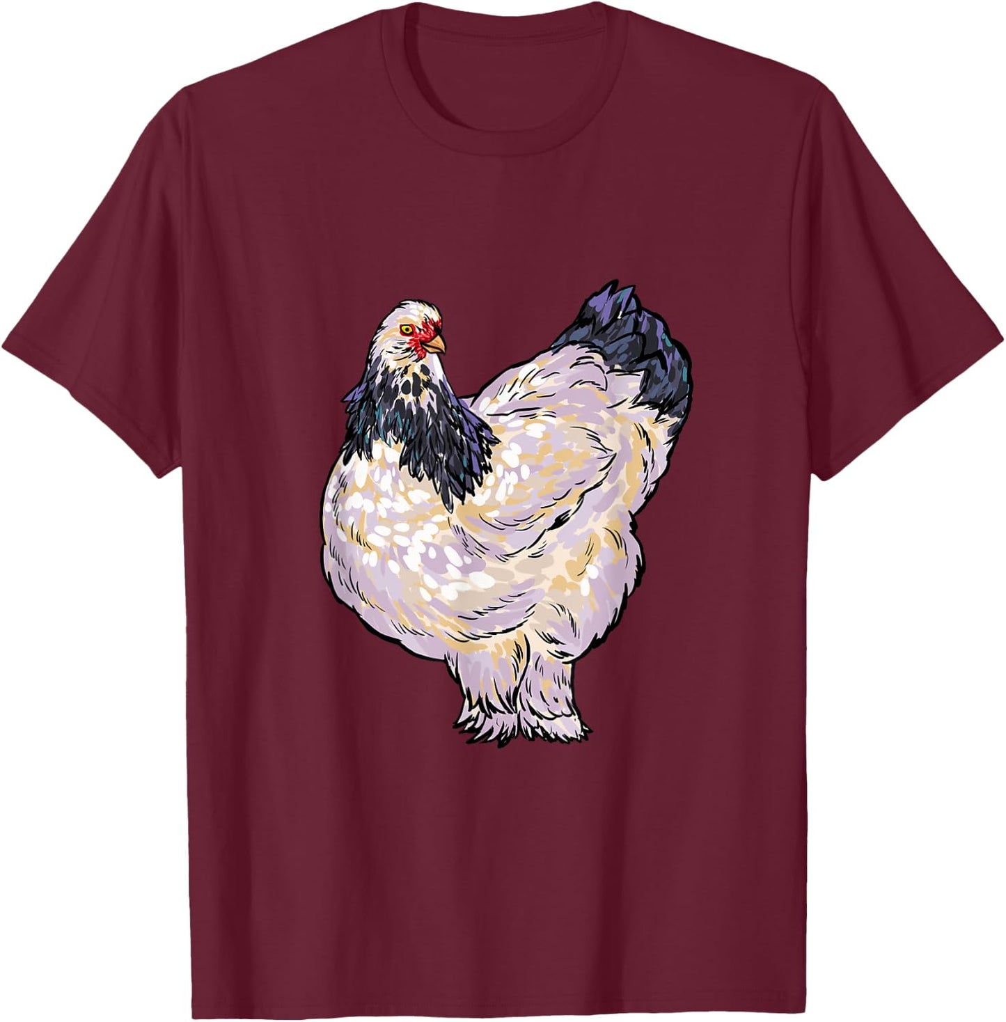 Brahma Chicken Lovers T-Shirt - T-Shirt | Maroon