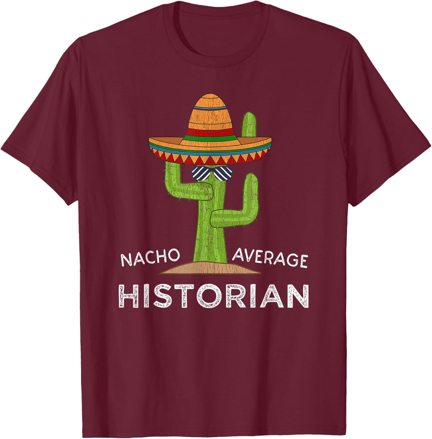 Fun History Lover Humor | Funny Saying Historian T-Shirt - T-Shirt | Maroon