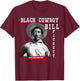 Black Cowboy Bill Pickett Cowboy African American History T-Shirt - T-Shirt | Maroon