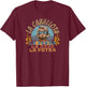 Reggaeton 90s Vintage Girldfriend La Caballota Latin Dancing T-Shirt - T-Shirt | Maroon