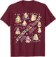 OT Occupational Therapy Therapist Halloween Spooky OTA Ghost T-Shirt - T-Shirt | Maroon