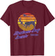 Montrose Dog Beach Chicago Illinois USA Dog Walkers T-Shirt - T-Shirt | Maroon