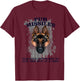 Fur missle, fur missile, dog fur missile, k9, police k9 T-Shirt - T-Shirt | Maroon