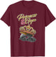 Princess of the Gym | Bodybuilding Strength Sports Gym T-Shirt - T-Shirt | Maroon