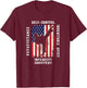 Cool American Flag Taekwondo Gift | Tae Kwon Do Martial Arts Small T-Shirt - T-Shirt | Maroon