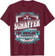 It's A SCHAFFER Thing You Wouldn't Understand Name Vintage T-Shirt - T-Shirt | Maroon