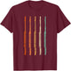 Marching Band Flute T-Shirt - T-Shirt | Maroon