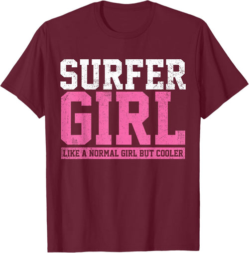 Surfer Girl Surfing Gift