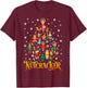 Vintage Christmas Nutcracker Squad Matching Family Christmas T-Shirt - T-Shirt | Maroon