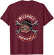 Wildhogs Motorcycle Speeders Wild Boars Hunting Boar T-Shirt - T-Shirt | Maroon