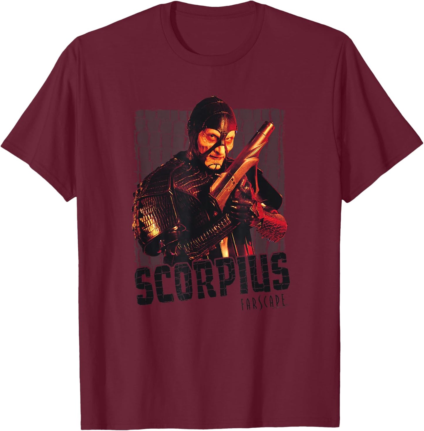 Farscape Scorpius T-Shirt - T-Shirt | Maroon