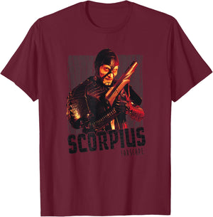 Farscape Scorpius T-Shirt - T-Shirt | Maroon