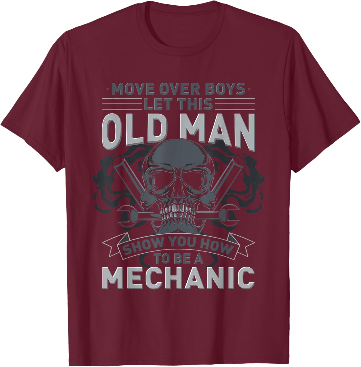 Funny mechanic - Auto mechanic T-Shirt - T-Shirt | Maroon