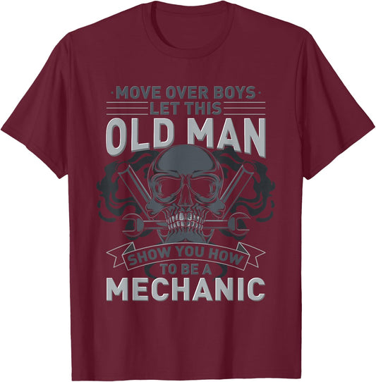 Funny mechanic - Auto mechanic T-Shirt - T-Shirt | Maroon