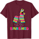Funny Men Women Smashed Funny Cico De Mayo Costume Pinata T-Shirt - T-Shirt | Maroon