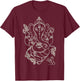 Sak Yant Thai Tattoo Ganesh Elephant God Thailand Gift T-Shirt - T-Shirt | Maroon