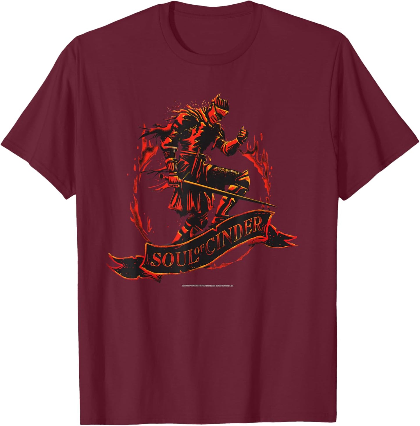 Dark Souls T-Shirt - T-Shirt | Maroon