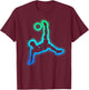 Soccer Player Game Kids Boys Men Soccer T-Shirt - T-Shirt | Maroon