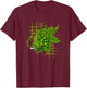 Fishing And Marijuana Fish Funny Weed Fish Smoking A Joint T-Shirt - T-Shirt | Maroon