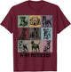 funny Dog Mama Quote In My Pitbull Pittie Era Cool Pitbull Men Women T-Shirt - T-Shirt | Maroon