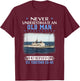 USS Yorktown CG-48 Ticonderoga Class Cruiser Father Day T-Shirt - T-Shirt | Maroon