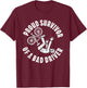Bike Accident Get Well Bicycle Crash Survivor Recovery T-Shirt - T-Shirt | Maroon
