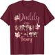 Daddy Of The Birthday Fai-ry First Birthday Family Matching T-Shirt - T-Shirt | Maroon