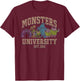 Disney Pixar Monsters University Est. 1313 Group Shot T-Shirt - T-Shirt | Maroon