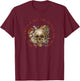 Hell is Empty & All the Devils are Here - Shakespeare Quote T-Shirt - T-Shirt | Maroon