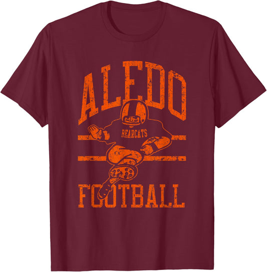 Aledo Bearcats FB Player T-Shirt - T-Shirt | Maroon