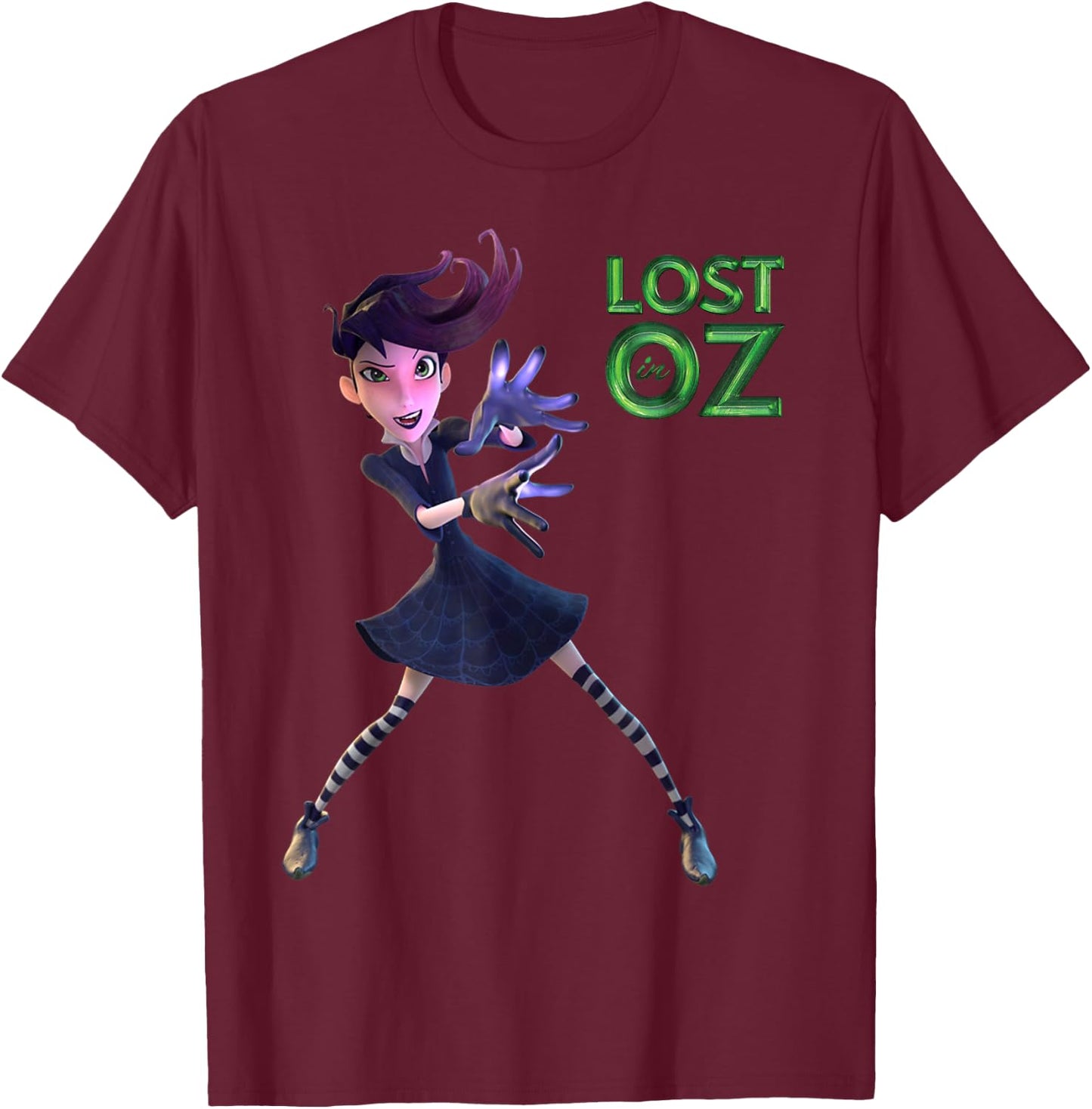 Lost in Oz + West T-Shirt - T-Shirt | Maroon
