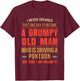 Pontoon Boat Fun At The Lake Tritoon Captains T-Shirt - T-Shirt | Maroon