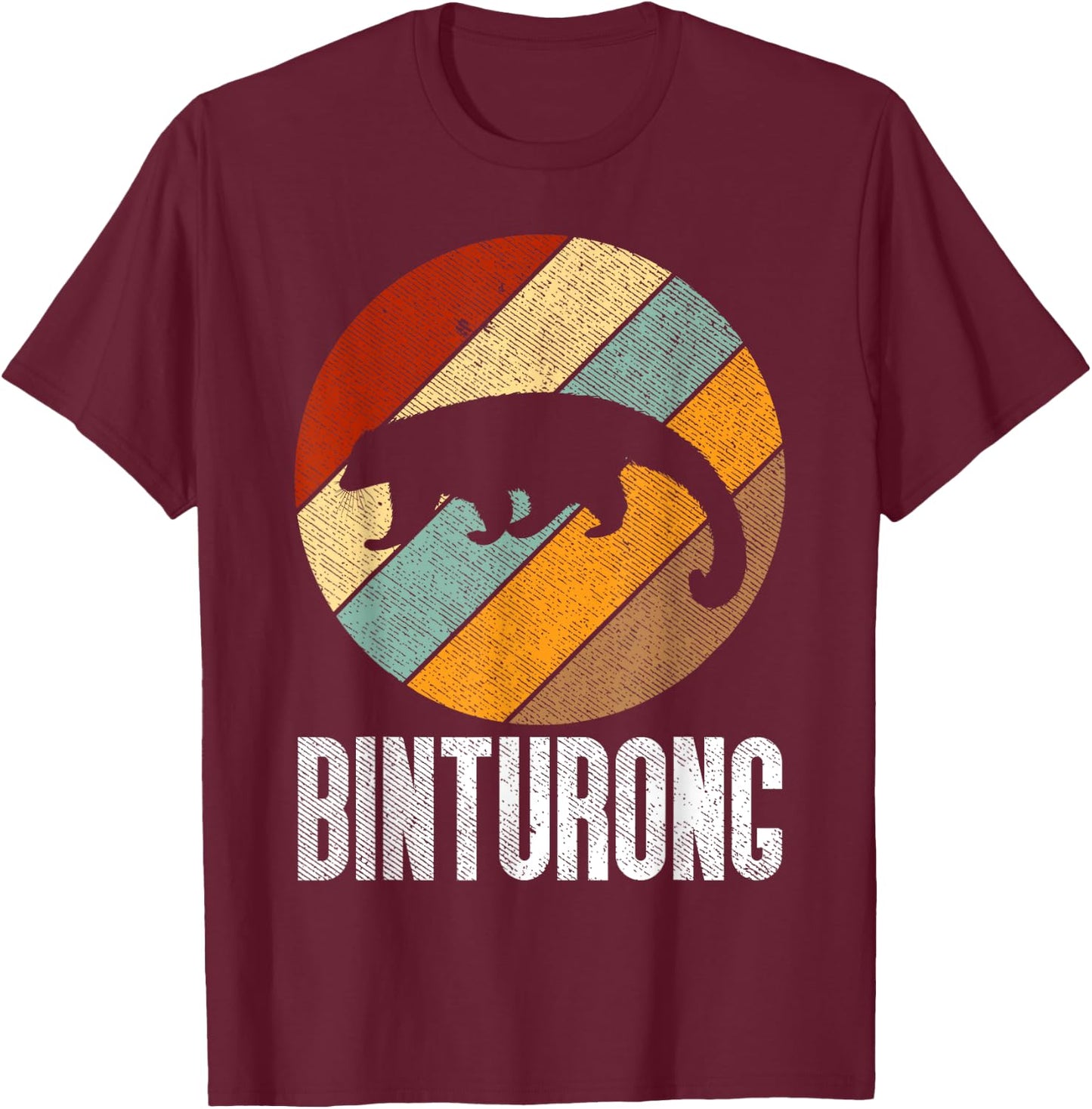Vintage Binturong T-Shirt - T-Shirt | Maroon