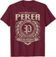 It's A PEREA Thing You Wouldn't Understand Name Vintage T-Shirt - T-Shirt | Maroon