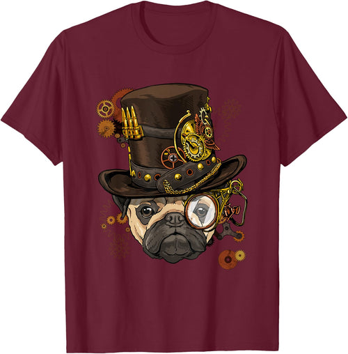 Steampunk Pug Dog Steampunk Pug Lovers