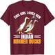 Duck Owner Indian Runner Duck Eggs Indian Runner Duck Toys T-Shirt - T-Shirt | Maroon
