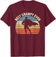 Best. Grampy. Ever. Vintage Superhero Father's Day Gift T-Shirt - T-Shirt | Maroon