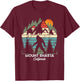 Vintage Mount Shasta California National Park Retro 80's T-Shirt - T-Shirt | Maroon
