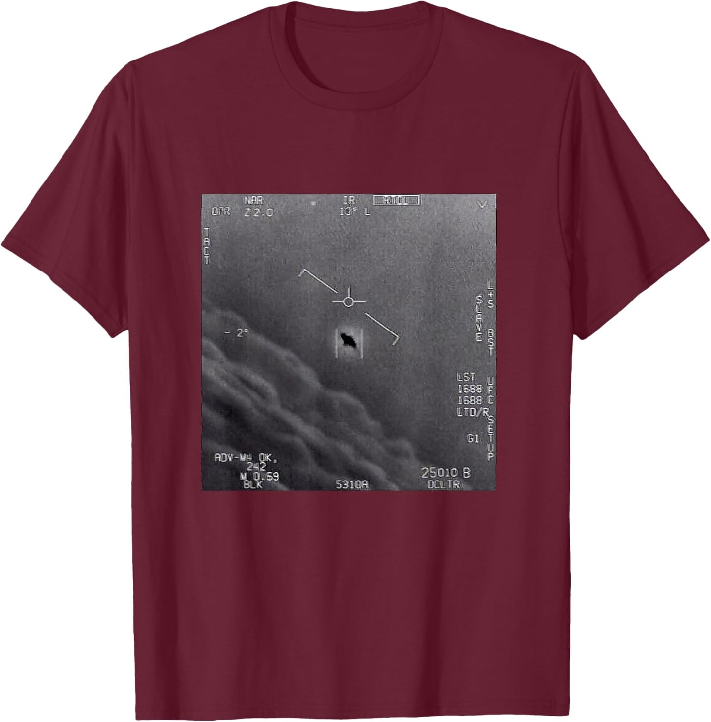 Unidentified Aerial Phenomena T-Shirt - T-Shirt | Maroon
