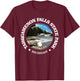 Tahquamenon Falls State Park Funny Michigan 1947 River T-Shirt - T-Shirt | Maroon