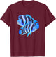 Frontosa Cichlid Fish Aquarium Owners Monster Fish Gift T-Shirt - T-Shirt | Maroon