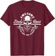 Awesome Dads Have Tattoos and Beards Funny Father Dad T-Shirt - T-Shirt | Maroon