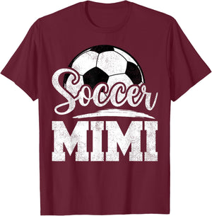 Soccer Mimi Soccer Player Game Day Mother's Day T-Shirt - T-Shirt | Maroon